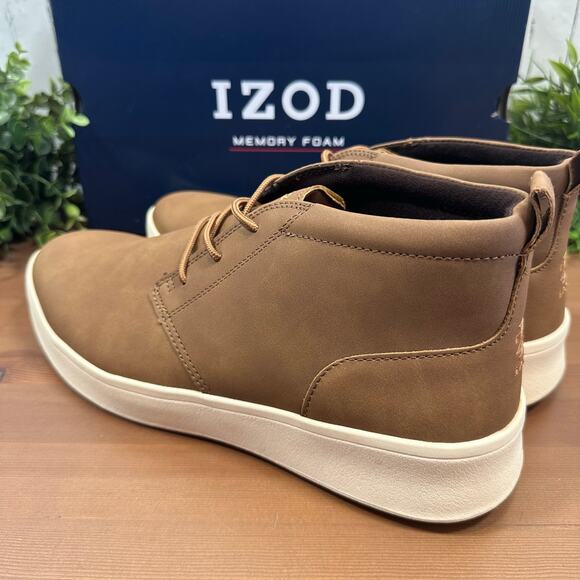 IZOD Men's Palmer Chukka Boots Brown Size 11 - Picture 4 of 8